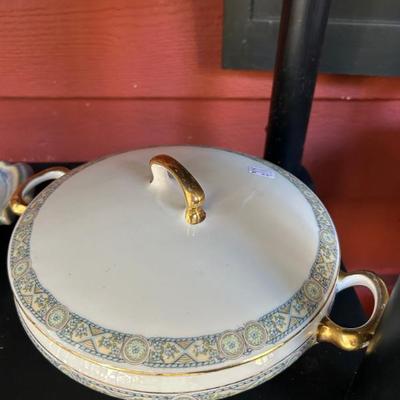 German handled lidded casserole dish. 