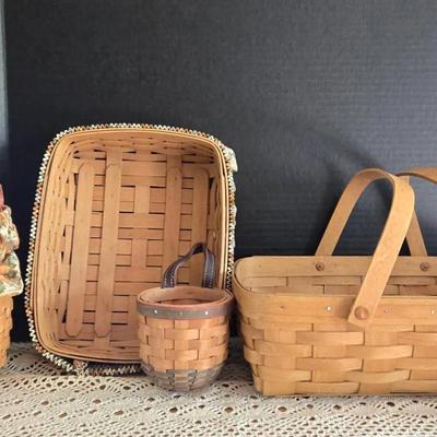 Longaberger Baskets (feat. Pumpkin Accents)