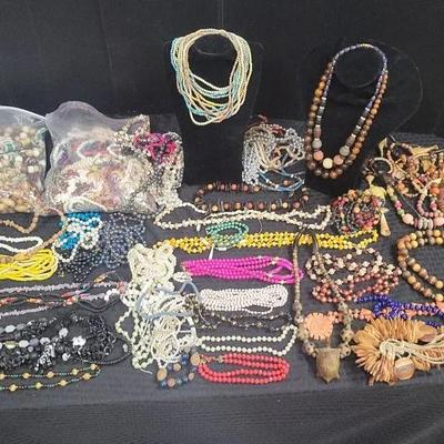 Beaded Necklaces + Mystery