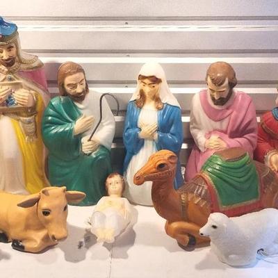 Nativity Blow Molds (1125)