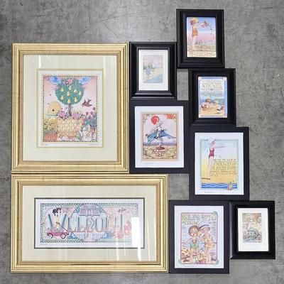 Framed Mary Engelbreit (1125)