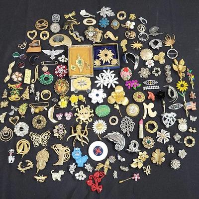 Vintage Brooch Variety