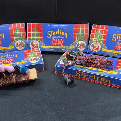 BOXES ONLY: Sterling Straightline Indoor Lighting Outfit & Pair of Cords