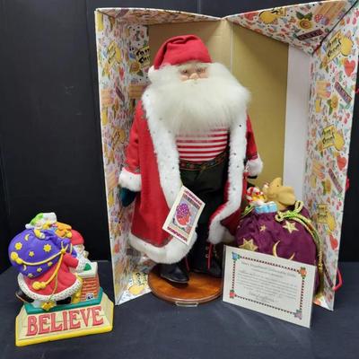 Mary Engelbreit Santa & Doorstop (1125)