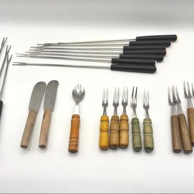 Vintage Appetizer Utensils 