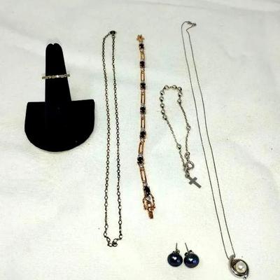 Sterling Silver & Semi-precious Gems 