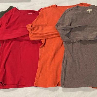 4 Pendleton Long Sleeve Shirts (Size Large) 
