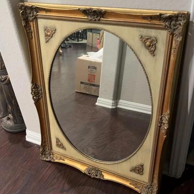 Gold Framed Mirror #2 (Painted Wooden Frame)