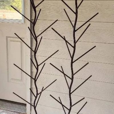5'4" Wrought Iron Bottle Trees (2)