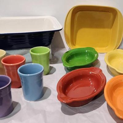 Fiesta Serving Dishes and Cups, Chantal & Chefstyle Baking Dishes 