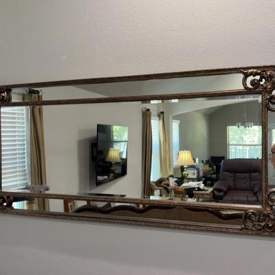 Very Large Ornate Mirror (7 feet wide)