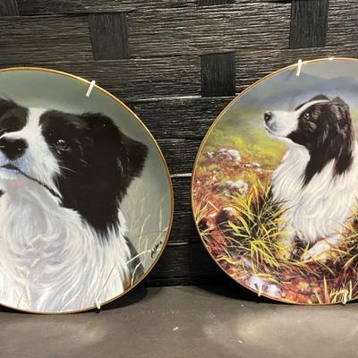 Collectible Plates - Highland Scout & Yours Fathfully By John Silver l