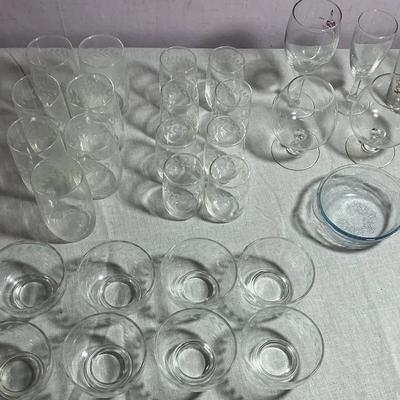 Glassware Set + Miscellaneous