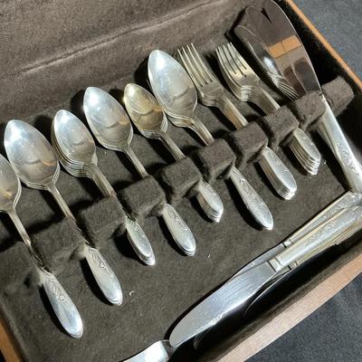 60pcs Silver-Plated Flatware