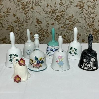 Assorted Decorative Ceramic Bells 