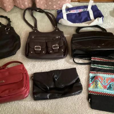 7 Assorted Purses