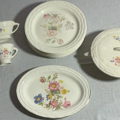 Flower China Set 