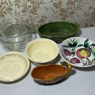 Assorted Vintage Decorative and Mixing Bowl Lot