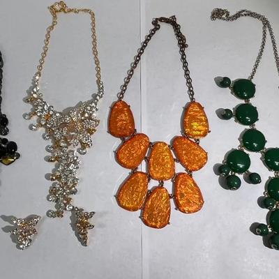 Assorted Necklaces And Earrings