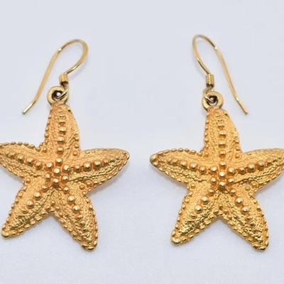 Starfish Dangle Earrings