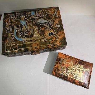Egyptian Style Jewelry Box Set