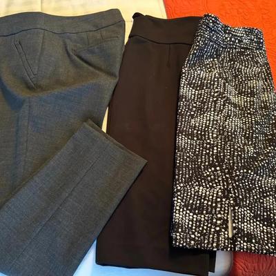 Lot 239: Women’s Dress Pants And Skirts Sz 8 ( Loft &more)