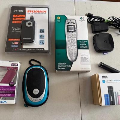 Lot 264: Miscellaneous Electronics (Anker Charger, Roku Box And More )