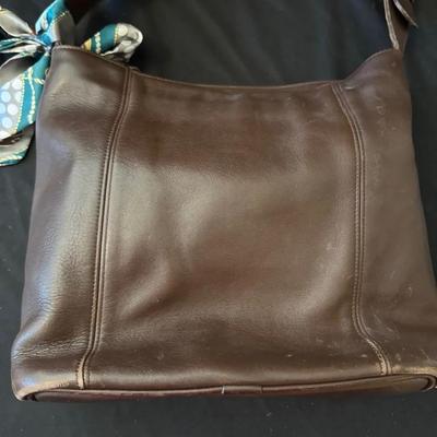 Lot 210: Coach Sheridan Bucket Born Leather Bag