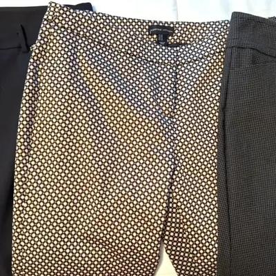 Lot 137:  Three Pairs Designer Slacks, Size 10