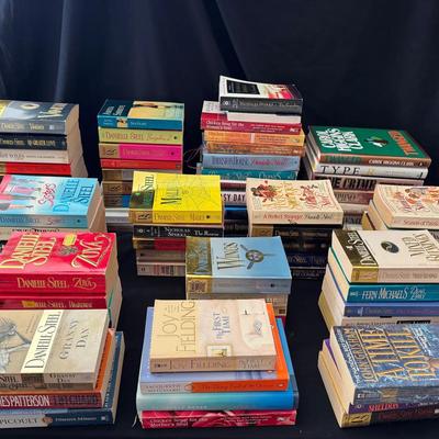 Lot 201: Danielle Steele, Nicholas Sparks Plus Others Book Collection