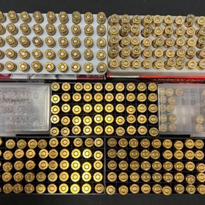 Lot 347: Mixed 9mm Ammunition Lot – Federal, PMC, and American Eagle (Approx. 350+ Rounds)