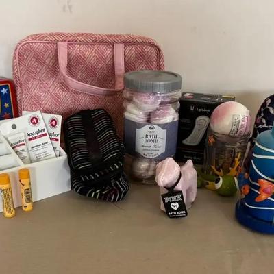 Vera Bradley Toiletry Bag, Bath Bombs And More 