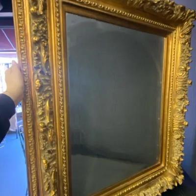 Ornate Framed Mirror 
