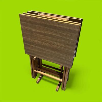 Scheibe Mid Century TV Tray Set