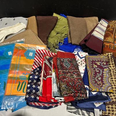Pashmina Cashimere Silk Scarves + More