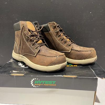 Hytest Safety Footwear Steel Toe Men's Size 8.5
