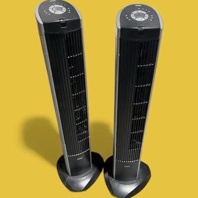 Seville Ultra Slimline Tower Fans With Remotes