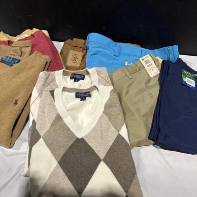 Men's Sweaters & Pants - Polo, Toscano, Tommy Bahamas, Izod, Haggar, Orvis +