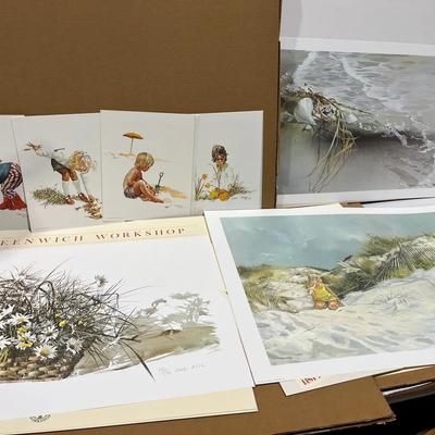 Carolyn Blish Signed Prints Mystery Lot