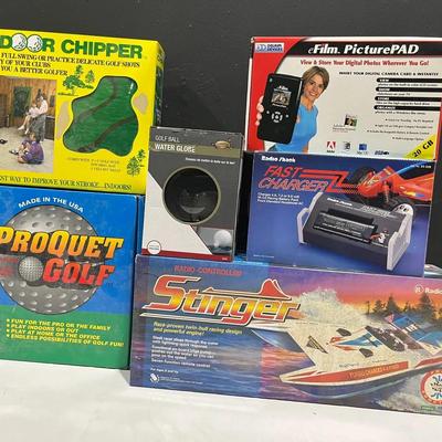 Radio Shack Stinger, Proquet Golf, Indoor Chipper + More
