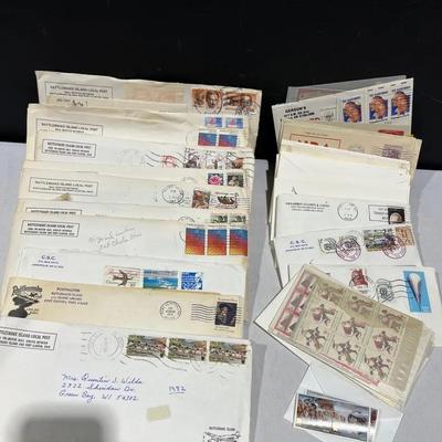 Philatelic Covers & Stamp Collection Including Rattlesnake Island Local Post