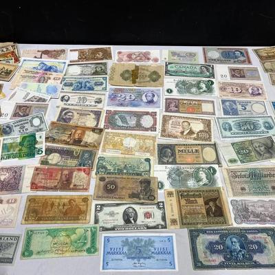 Various World Bank Notes Collection