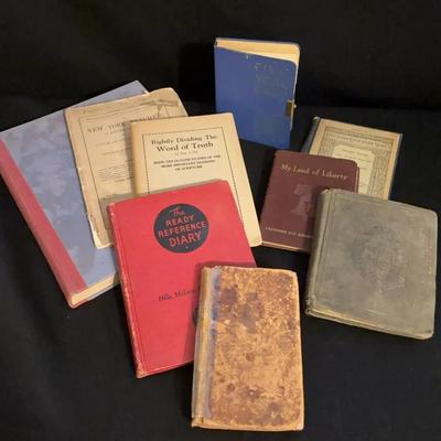 Antique Books Dating Back To 1832 (Delicate And Fragile)