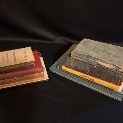 Collection Of Antique and Vintage Books