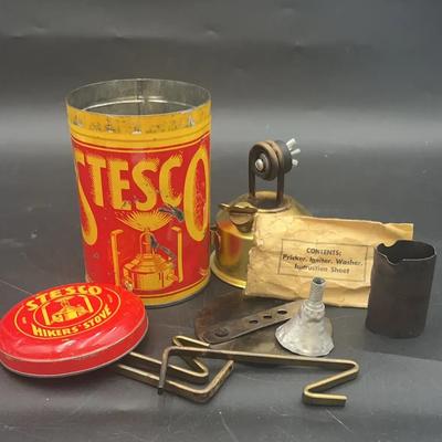 Vintage Stesco hiker stove kit With Carry Case