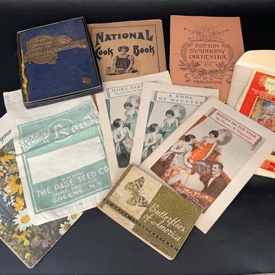 Vintage Periodicals, Seed Bag, Butterfly Book, Book Of Manners