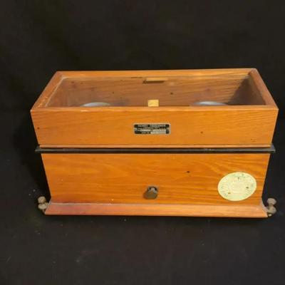 Vintage Henry Troemner apothecary balance scale made in Philadelphia, PA,