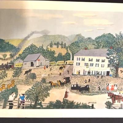 Grandma Moses Print - Copyright 1959