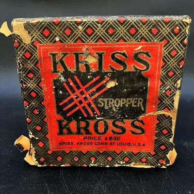 Sharpener Vintage Kriss Kross Knife Blade
