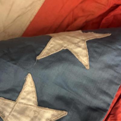 Antique 45 Stars US Flag July 4,1896- July 3, 1908 LARGE